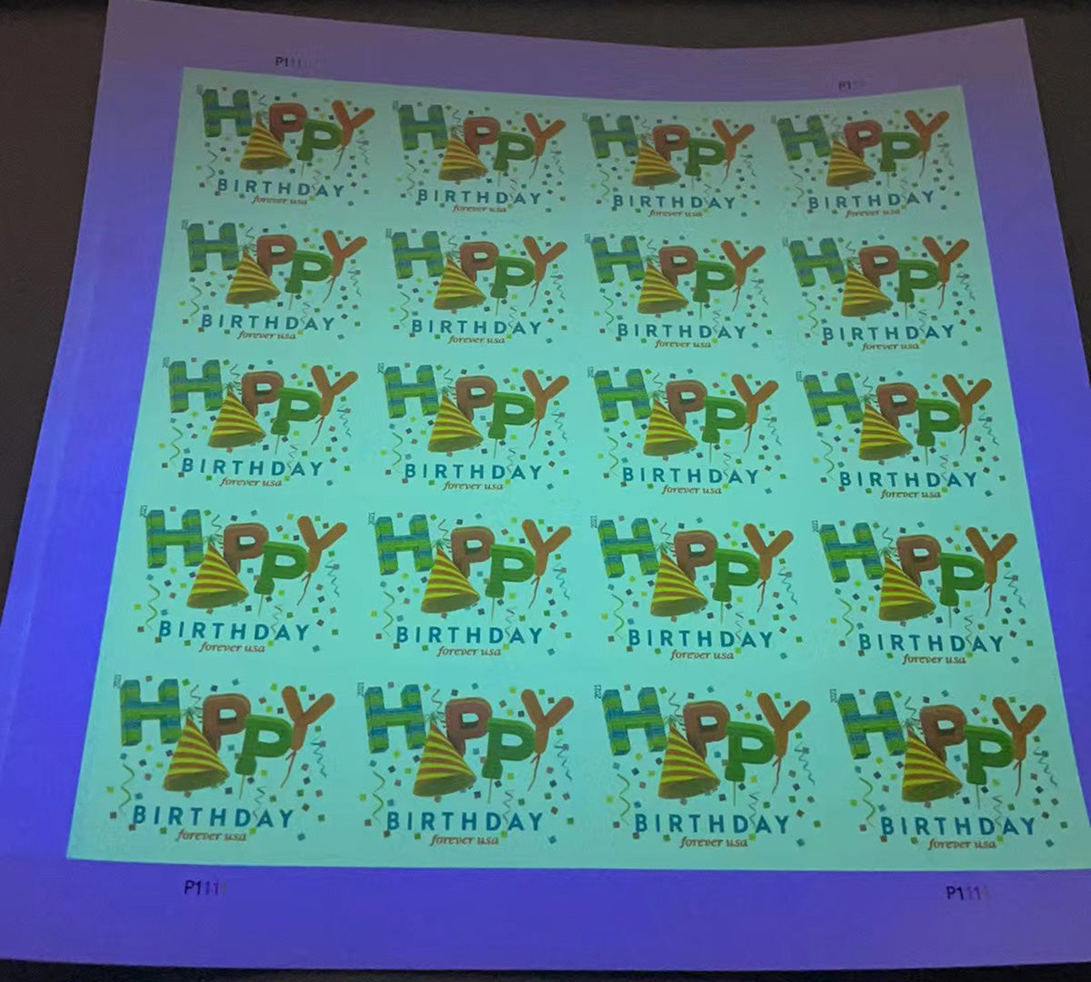 Happy Birthday Forever First Class Postage Stamps - Stamps Co Online