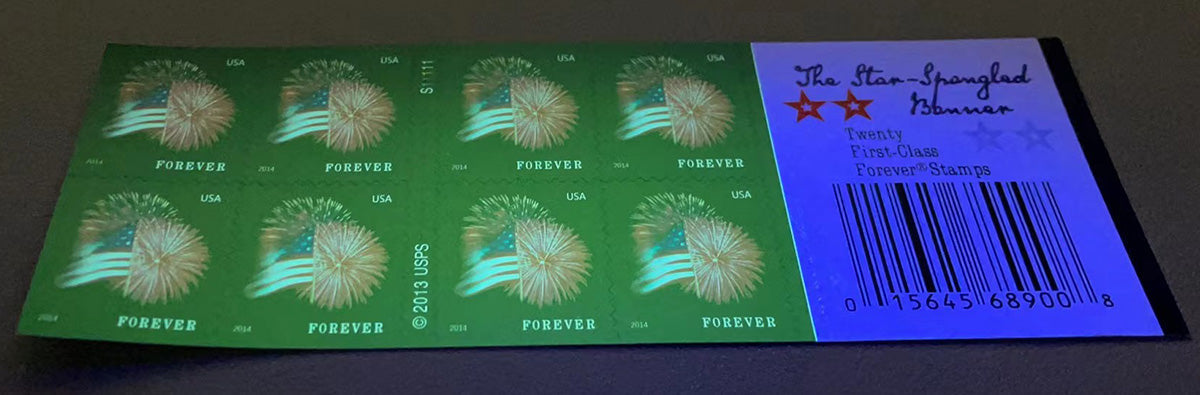 Star-Spangled Banner Fireworks Forever Postage Stamps - Stamps Co Online