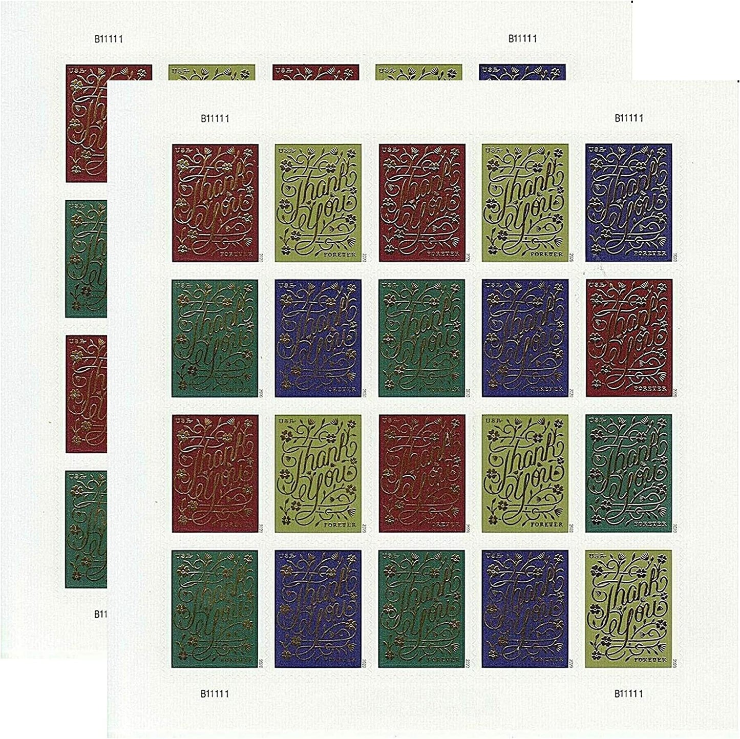 Thank You Forever First Class Postage Stamps - Stamps Co Online