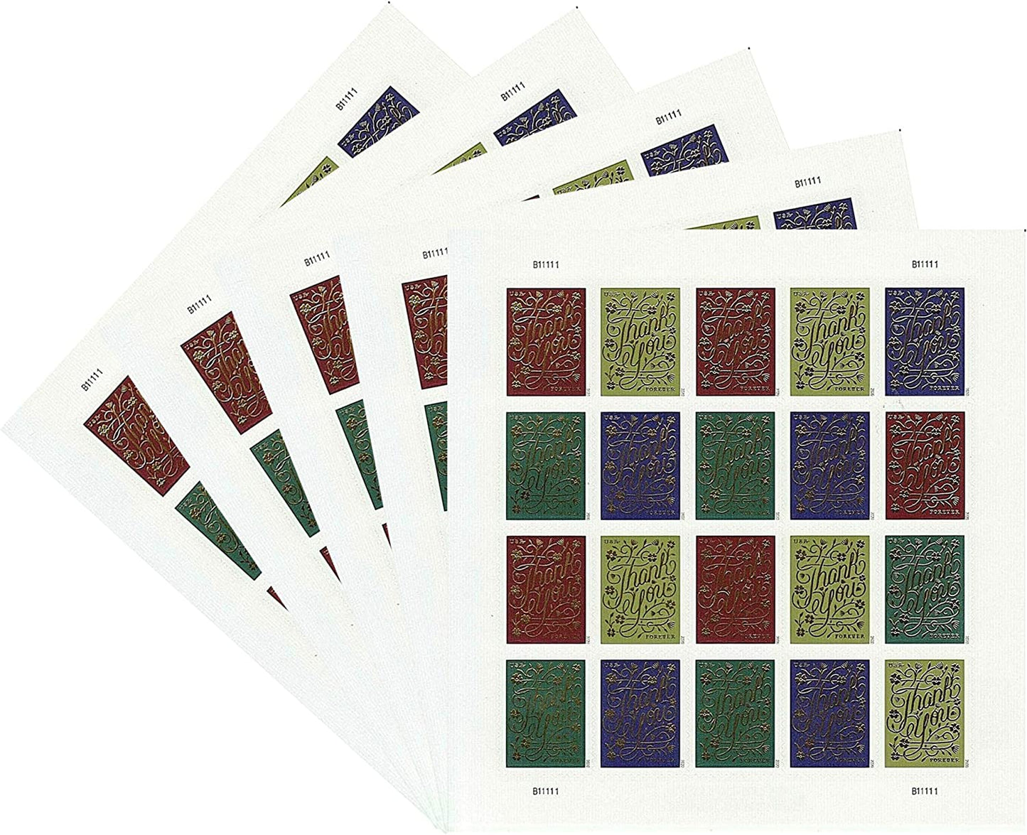 Thank You Forever First Class Postage Stamps - Stamps Co Online