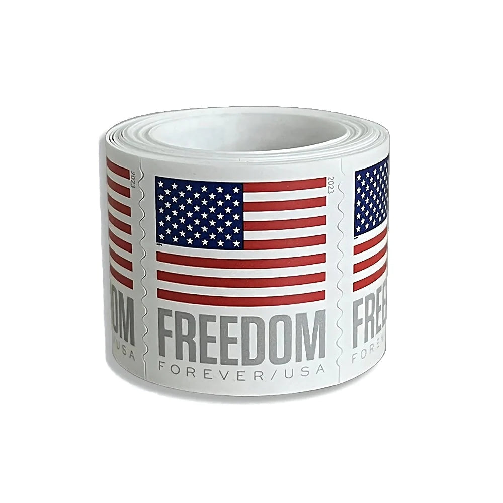 2023 US Flags / Freedom Booklets Rolls Forever First Class Postage Stamps - Stamps Co Online