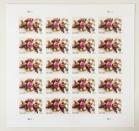 Garden Corsage Two Ounce Forever First Class Postage Stamps - Stamps Co Online