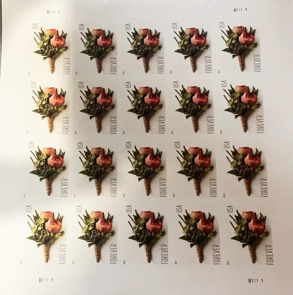 Celebration Boutonniere Forever Postage Stamps - Stamps Co Online
