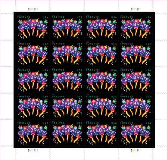 Celebrate Forever First Class Postage Stamps - Stamps Co Online