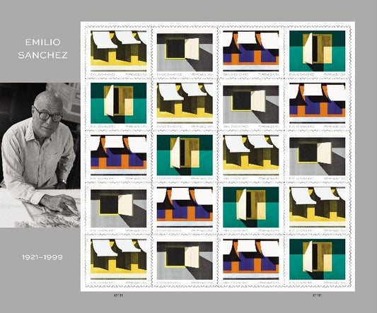 Legendary Artist Emilio Sanchez Honored Forever Postage Stamps - Stamps Co Online