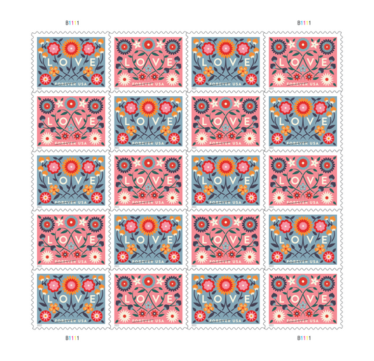 2022 Love Forever First Class Postage Stamps